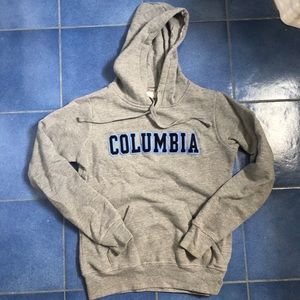Columbia University Grey Hoodie/Sweatshirt